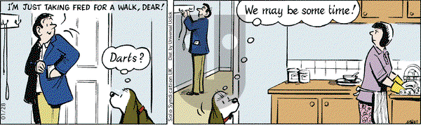 Fred Basset on Wednesday January 28, 2015 Comic Strip