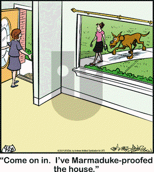 Marmaduke on Saturday September 28, 2019 Comic Strip