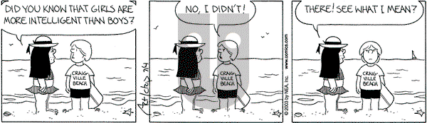 The Born Loser on Friday July 4, 2003 Comic Strip