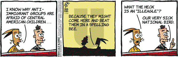 La Cucaracha on Wednesday July 30, 2014 Comic Strip