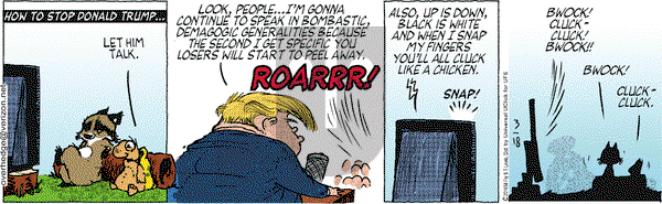 Over the Hedge on Friday March 18, 2016 Comic Strip
