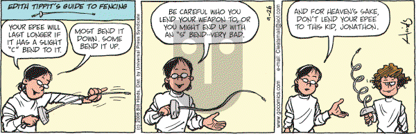 Cleats - Tuesday September 26, 2006 Comic Strip