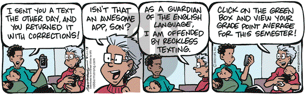 JumpStart on Monday April 1, 2013 Comic Strip