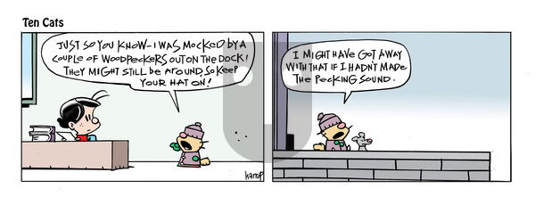 Ten Cats - Wednesday November 29, 2023 Comic Strip