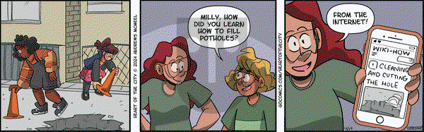 Heart of the City - Friday April 19, 2024 Comic Strip