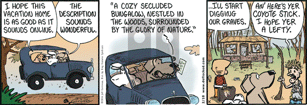 DeFlocked on Thursday February 18, 2016 Comic Strip