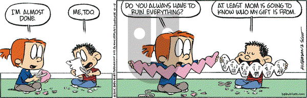 Baby Blues on Saturday April 4, 2015 Comic Strip