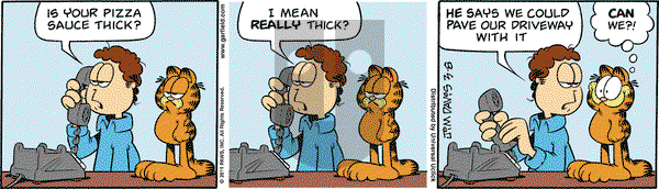 Garfield on Tuesday March 8, 2011 Comic Strip