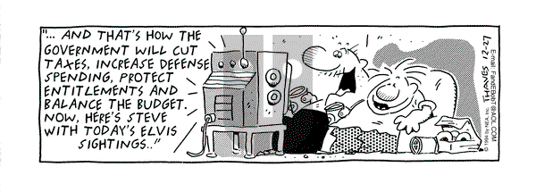 Frank and Ernest - Tuesday December 27, 1994 Comic Strip