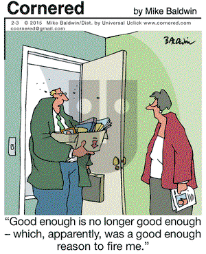 Cornered on Tuesday February 3, 2015 Comic Strip