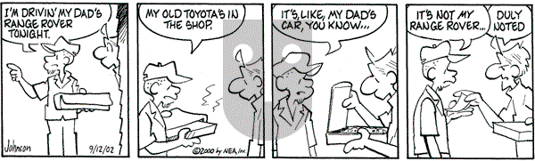 Arlo and Janis - Thursday September 12, 2002 Comic Strip