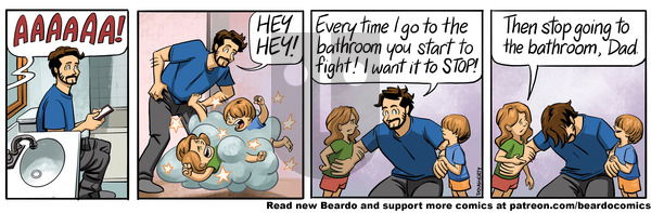 Beardo on Tuesday March 25, 2025 Comic Strip
