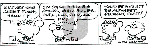 Miss Peach on Tuesday April 22, 2025 Comic Strip