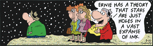 Frank and Ernest on Friday March 10, 2017 Comic Strip