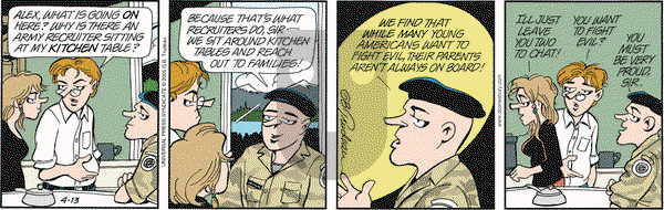 Doonesbury on Wednesday April 13, 2005 Comic Strip