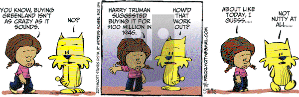 Prickly City - Thursday September 5, 2019 Comic Strip