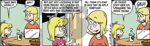 Adam@Home on Wednesday January 21, 2015 Comic Strip