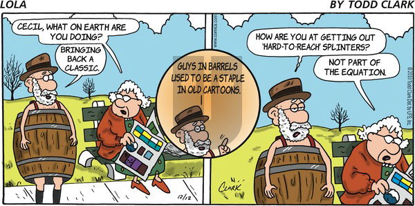 Lola on Sunday December 12, 2010 Comic Strip