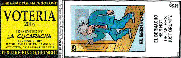La Cucaracha on Thursday April 28, 2016 Comic Strip