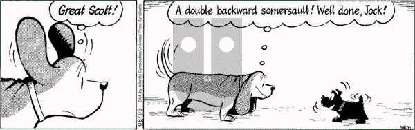 Fred Basset on Thursday August 9, 2007 Comic Strip