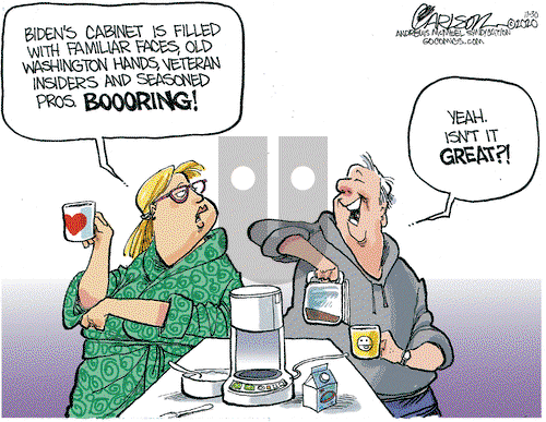 Stuart Carlson on Monday November 30, 2020 Comic Strip
