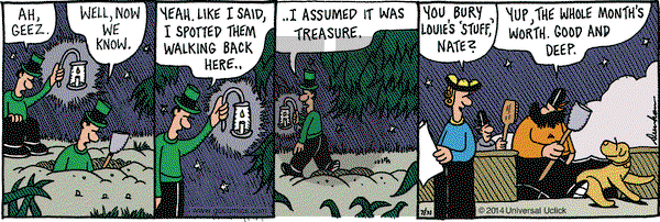 Overboard on Thursday July 31, 2014 Comic Strip