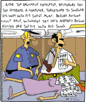 The Argyle Sweater - Monday September 8, 2008 Comic Strip