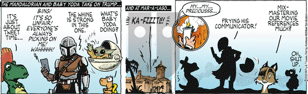 Over the Hedge on Friday January 3, 2020 Comic Strip