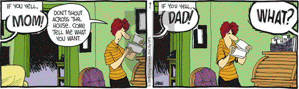 The Buckets on Wednesday July 1, 2009 Comic Strip