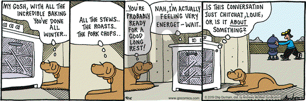 Overboard on Friday April 26, 2019 Comic Strip