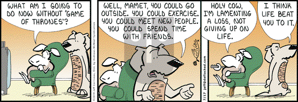 DeFlocked on Wednesday July 17, 2019 Comic Strip