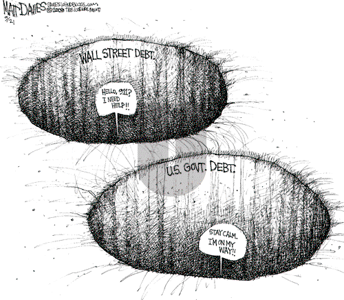 Matt Davies on Monday September 22, 2008 Comic Strip