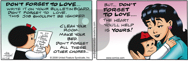 Nancy on Friday November 7, 2008 Comic Strip