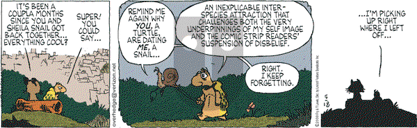 Over the Hedge on Monday May 18, 2009 Comic Strip