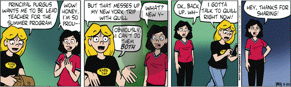 Luann - Monday May 25, 2015 Comic Strip