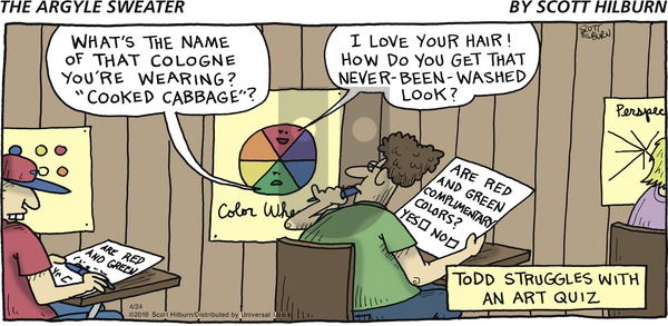 The Argyle Sweater on Sunday April 24, 2016 Comic Strip