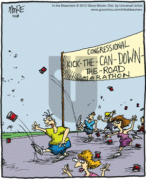 In the Bleachers - Tuesday February 28, 2012 Comic Strip