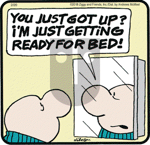 Ziggy on Tuesday February 20, 2018 Comic Strip