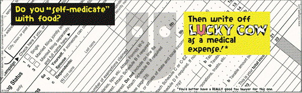 Lucky Cow on Saturday April 14, 2007 Comic Strip