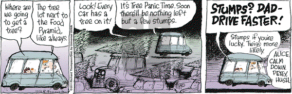 Cul de Sac on Monday December 19, 2011 Comic Strip