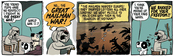 Pooch Cafe on Tuesday November 11, 2008 Comic Strip