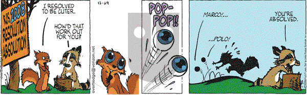 Over the Hedge on Monday December 29, 2008 Comic Strip