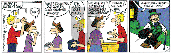 Arlo and Janis on Friday March 17, 2006 Comic Strip