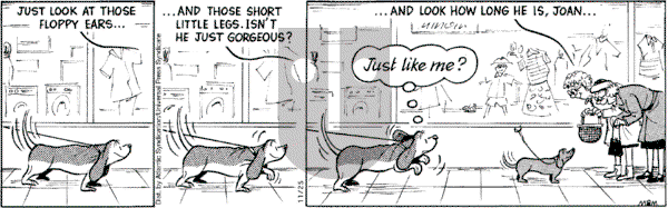 Fred Basset on Friday November 25, 2005 Comic Strip