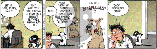 Get Fuzzy on Monday October 20, 2003 Comic Strip