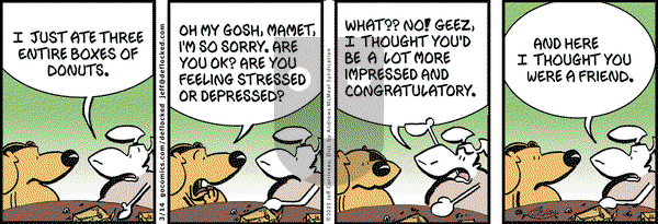 DeFlocked on Friday March 14, 2025 Comic Strip