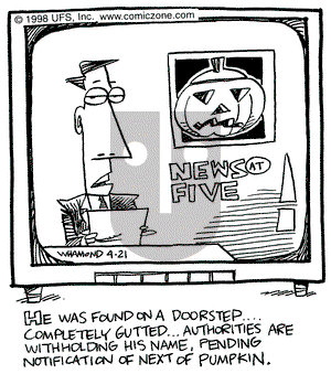 Reality Check on Tuesday April 21, 1998 Comic Strip