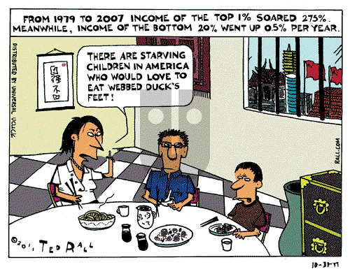 Ted Rall on Monday October 31, 2011 Comic Strip