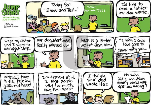 JumpStart on Sunday October 2, 2016 Comic Strip