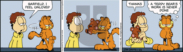 Garfield on Thursday January 23, 2014 Comic Strip